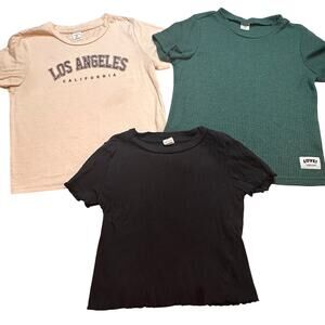 Bundle of Short Sleeve Summer Shirts sz 6 Girl's Summer Bundle